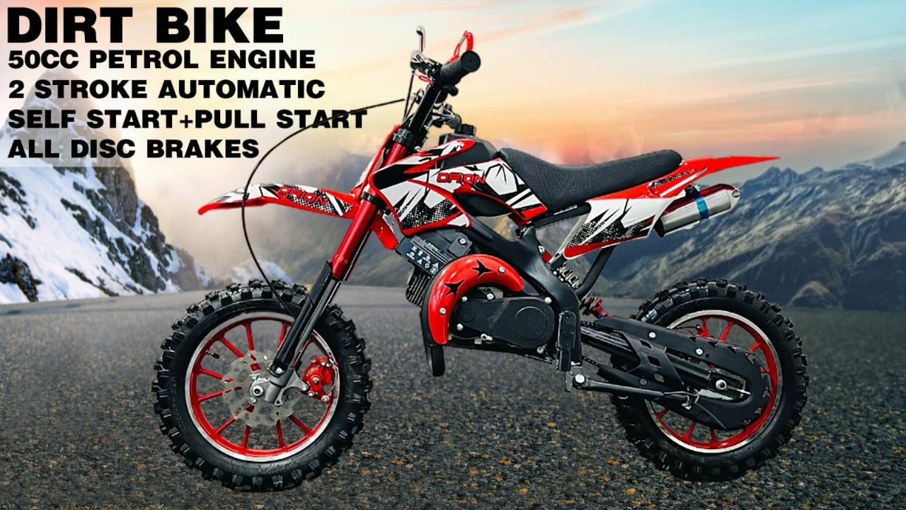 Dirt Bike 50cc Pull Start System