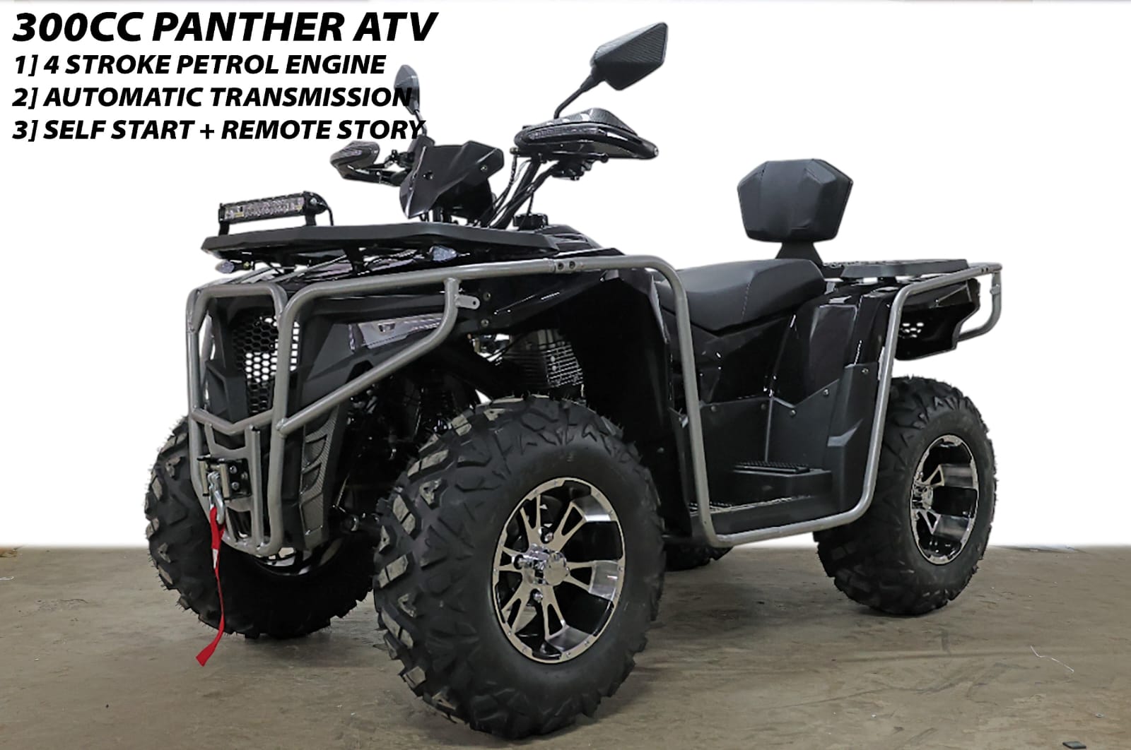 Panther ATV 300cc 4-Stroke Petrol Engine